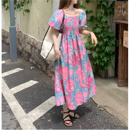 Azalea Floral Maxi Dress