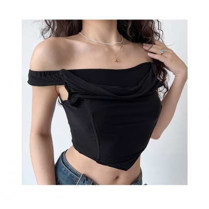 Nisha Curved Off Shoulder Top